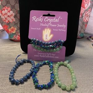 Reiki Crystal stretch bracelets - 3